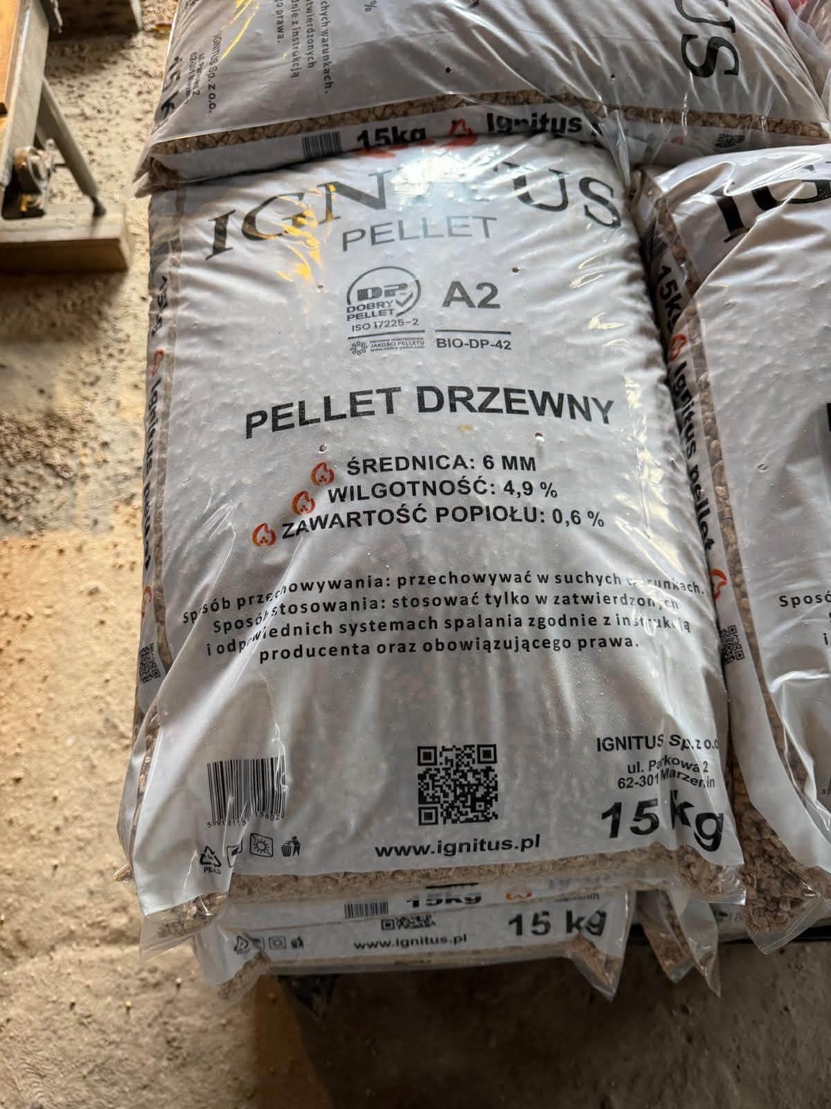 Pellet A1 workowany — Ignitus — Marzenin (k. Wrześni)