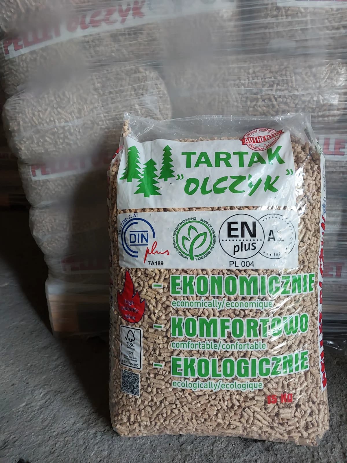 Pellet Olczyk ENplus A1 PL004 6mm
